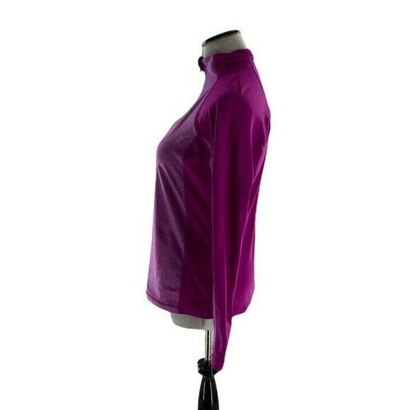 FILA Sport Women's Athletic 1/4 Front Zipper Long Sleeves Activewear Top Size S - Picture 2 of 5